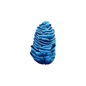 Aqua Pinecone Sparkle Feeder